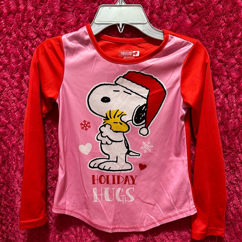 Peanuts snoopy pj top